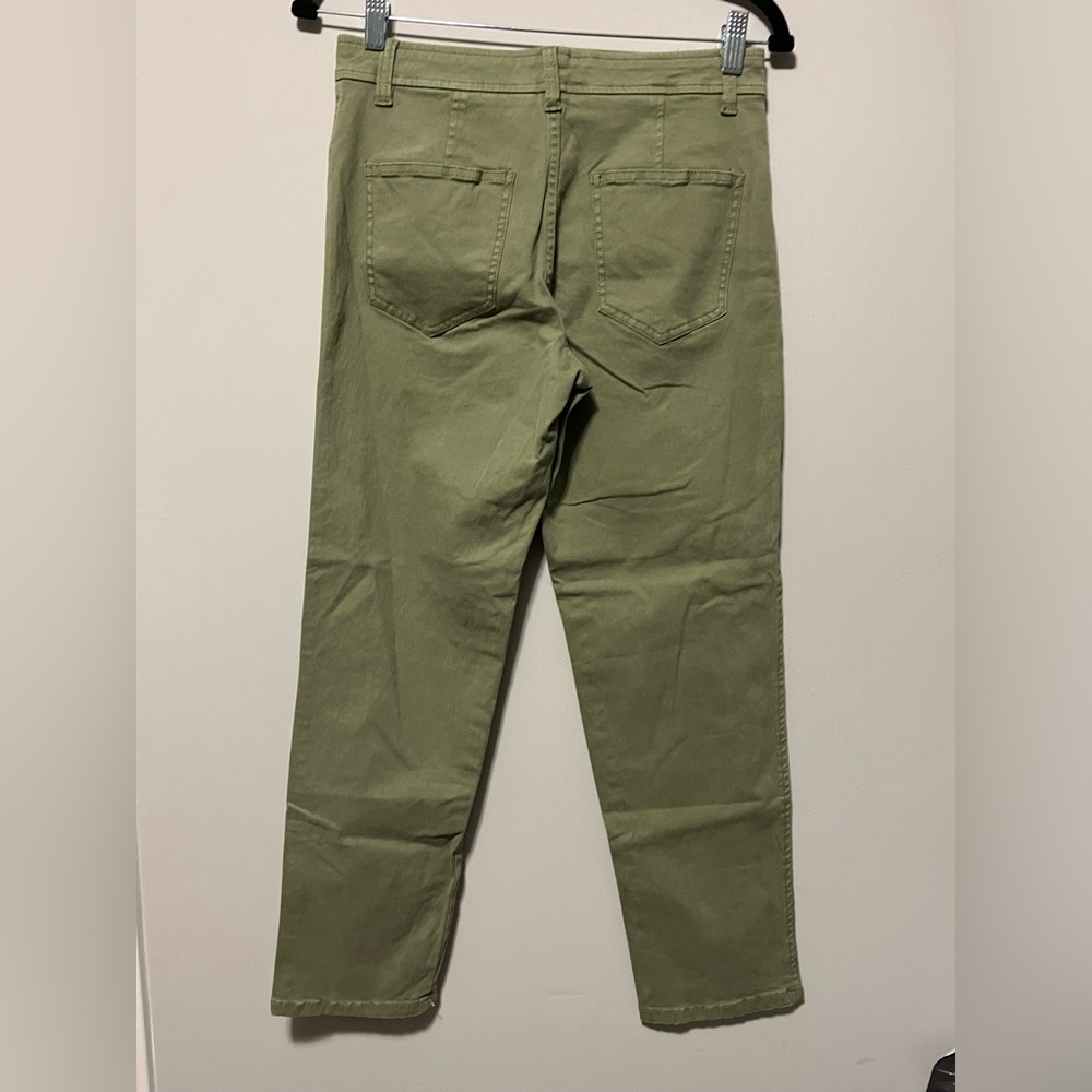 NWT Market & Spruce relaxed skinny stretch pants, green women’s sz 4 & 6 petite - Picture 12 of 16